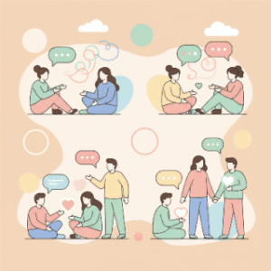 Mindful Relationships and Mental Health Infographic