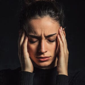 physical and mental symptoms of stress illustration